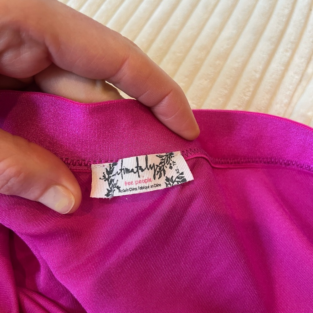 Free People satin skirt. - Picture 2 of 6
